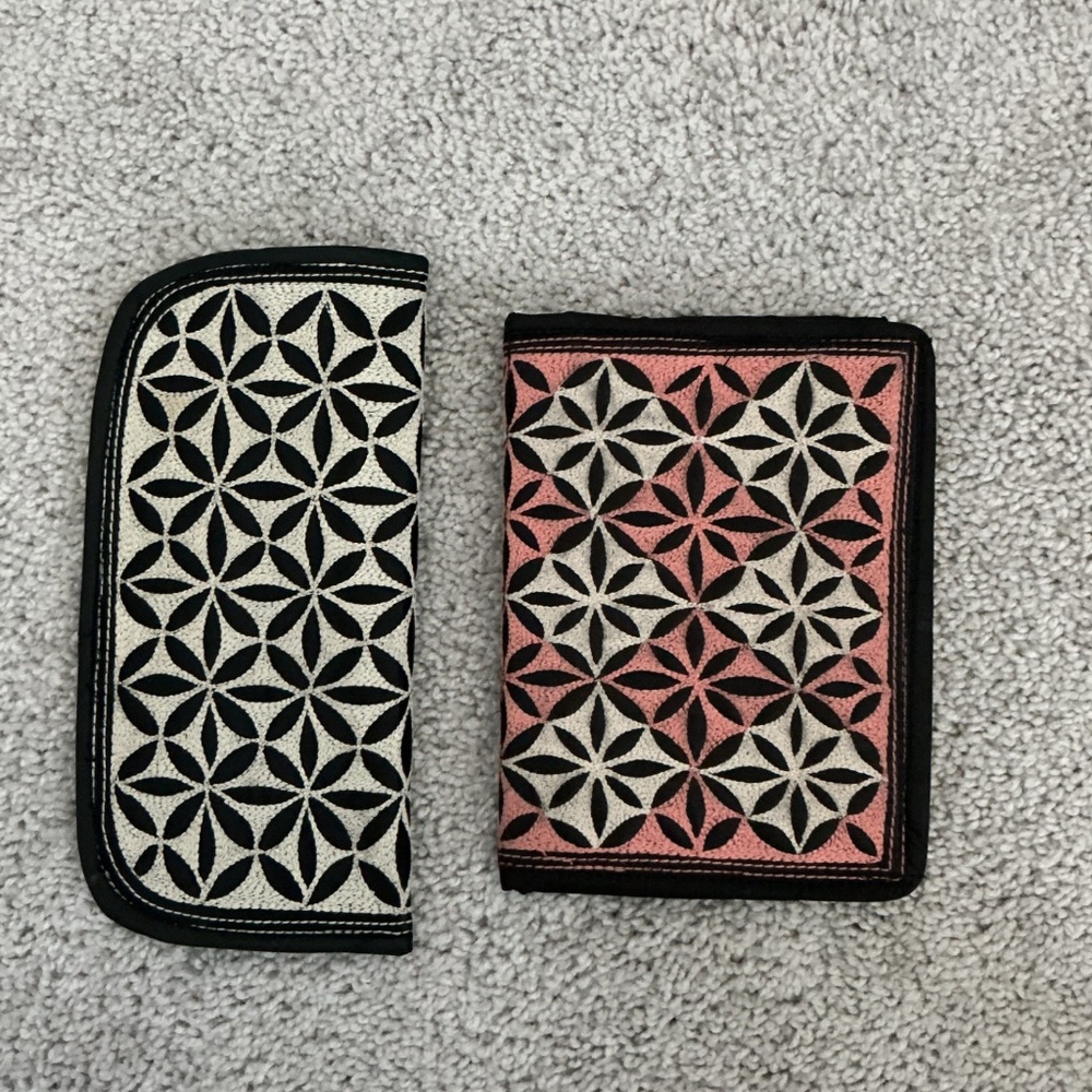 BANDA BAGS bundle - Gusi Passport Cover and Hitam Eyeglass Case